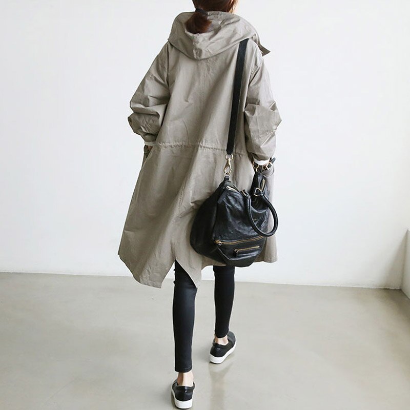 Vattenavvisande trenchcoat