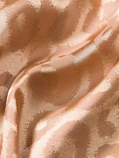 Satin Leopard Shirt