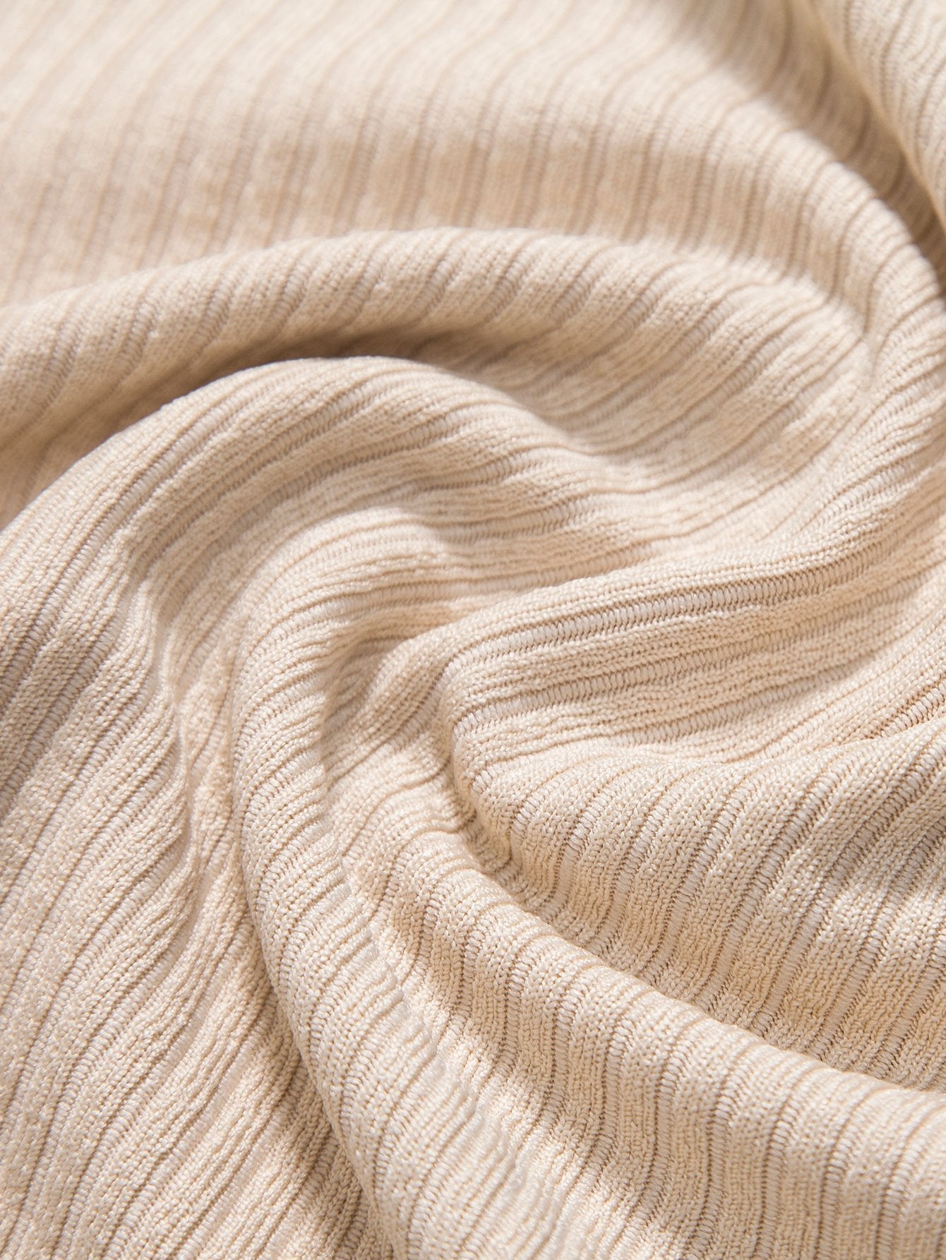 Knitted Ribbed Zip Polo &amp; Shorts