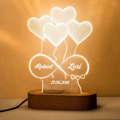 ✨Personlig kärlekslampa✨